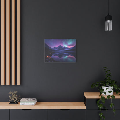 Psychedelic Landscape Canvas Wall Art