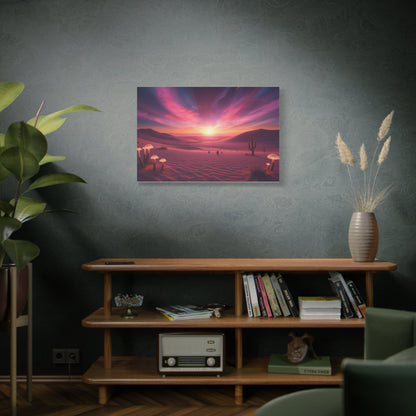 Psychedelic Landscape Canvas Wall Art
