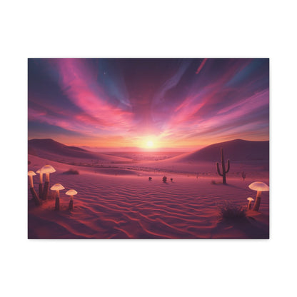 Psychedelic Landscape Canvas Wall Art