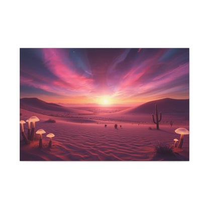 Psychedelic Landscape Canvas Wall Art