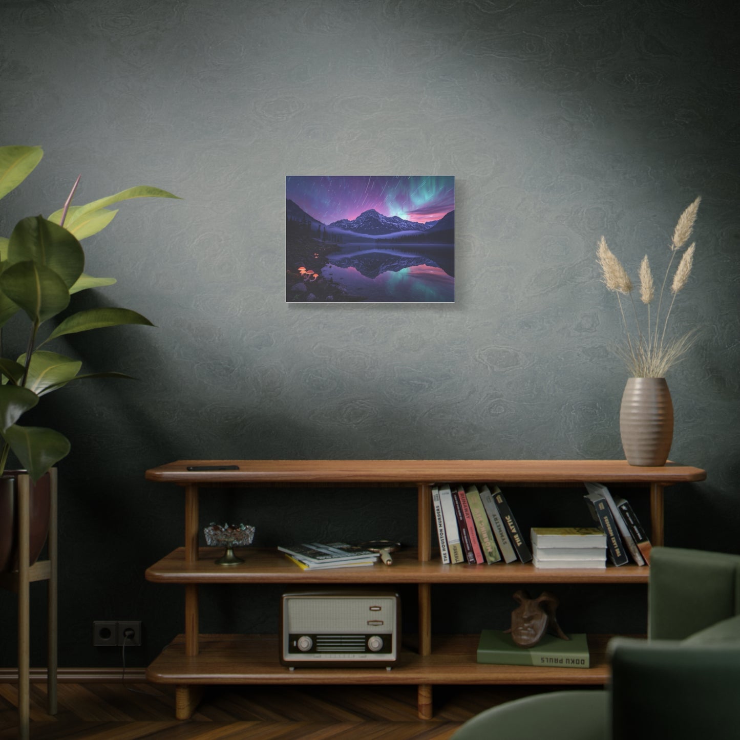 Psychedelic Landscape Canvas Wall Art