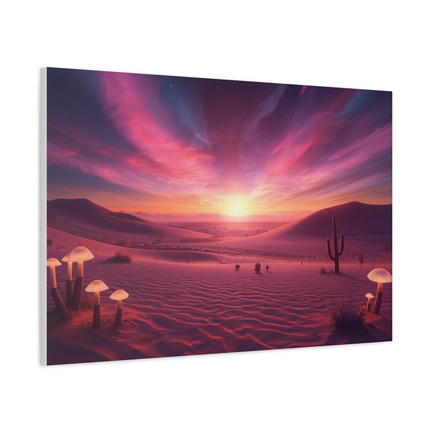 Psychedelic Landscape Canvas Wall Art