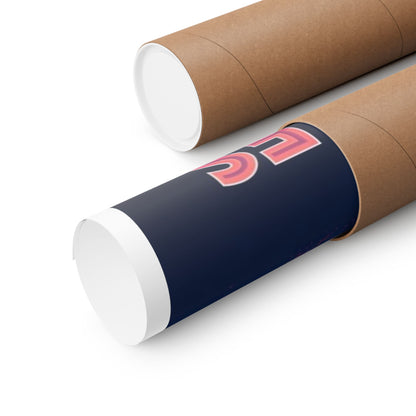 Los Angeles Psychedelic Travel Poster