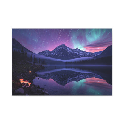 Psychedelic Landscape Canvas Wall Art