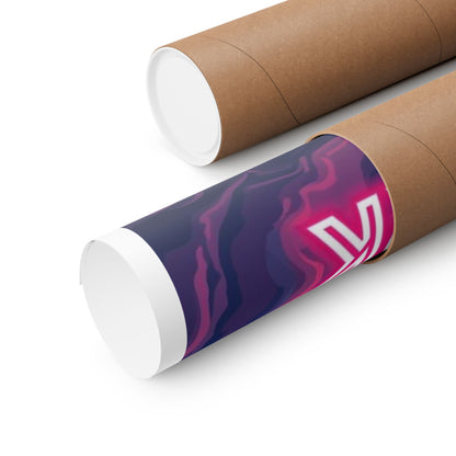 New York City Psychedelic Travel Poster