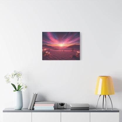 Psychedelic Landscape Canvas Wall Art