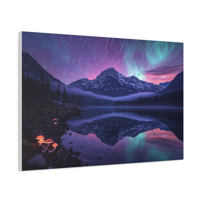 Psychedelic Landscape Canvas Wall Art