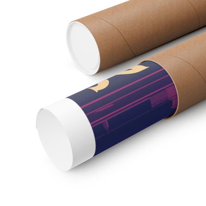 Washington, D.C. Psychedleic Travel Poster