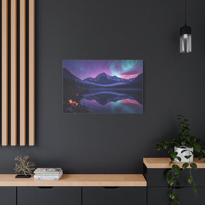 Psychedelic Landscape Canvas Wall Art